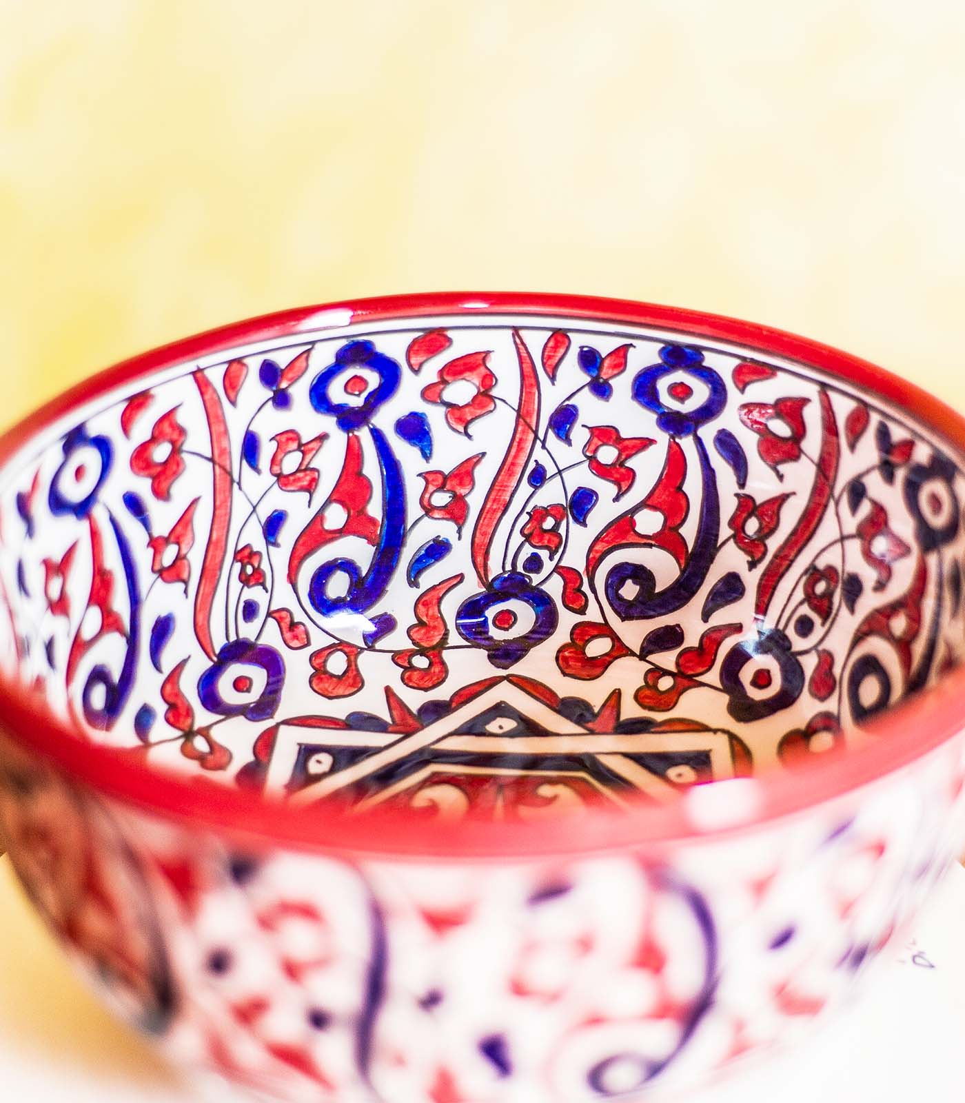 Fes Handmade Ceramic Salad Bowl – Traditional Moroccan Craftsmanship -  Simply Moroccan