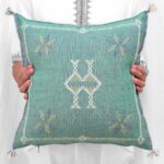 Moroccan Cactus Silk Pillow